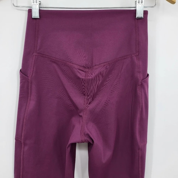 Girlfriend Collective Leggings Plum Style 4024 Yoga Workout Pants Sz Small NWT - Picture 5 of 13